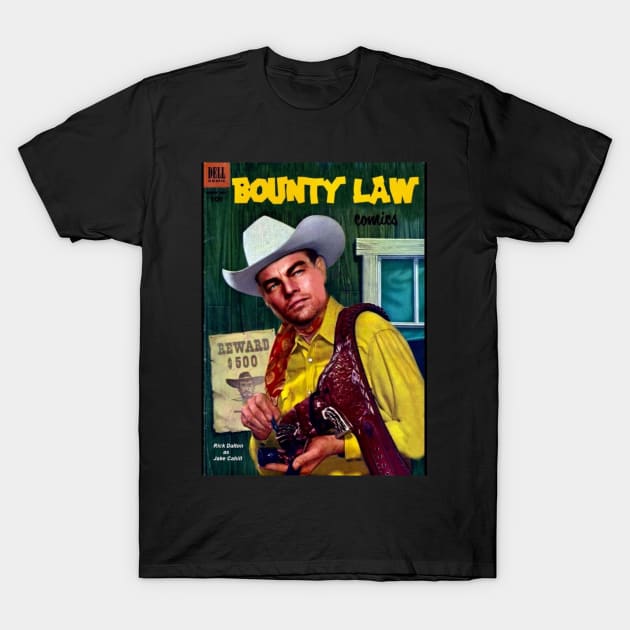 Bounty Law Comics T-Shirt by greenporker